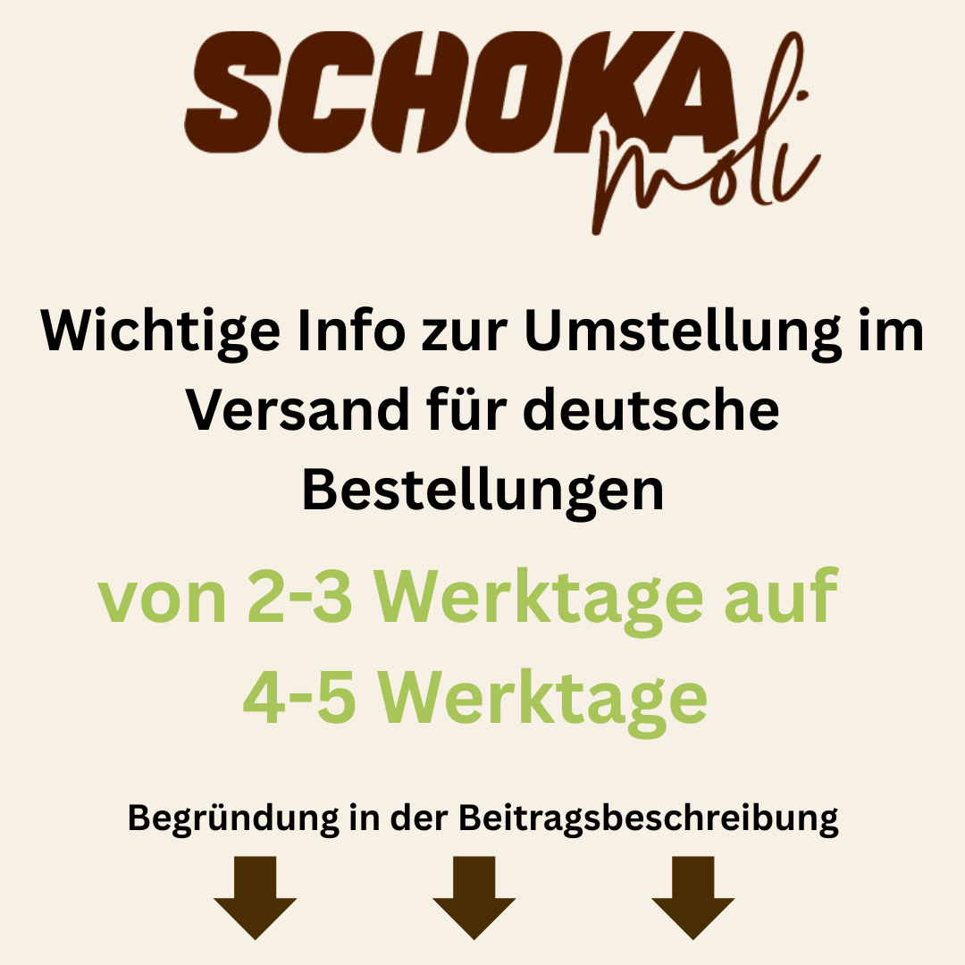 Änderung in der Versanddauer nach Deutschland