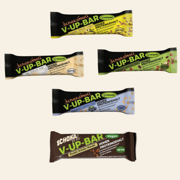 Vegan-UP-BAR Testpaket