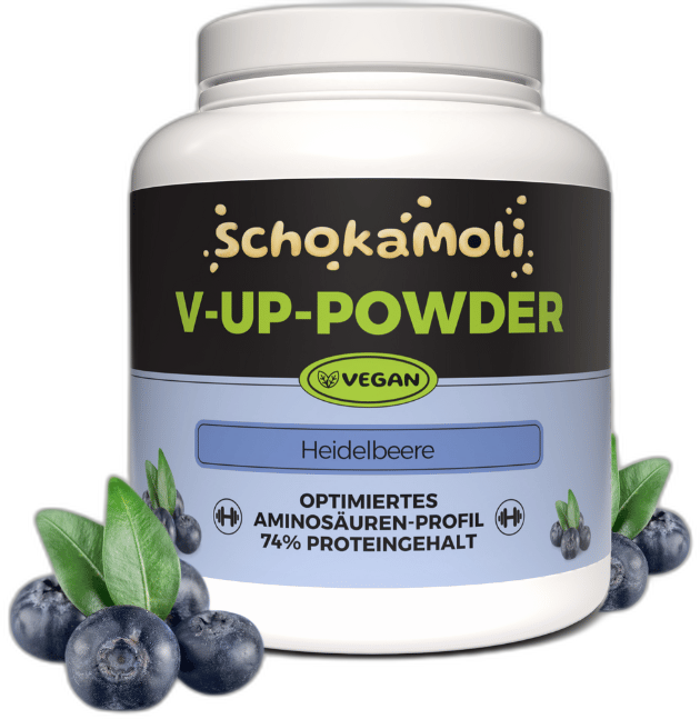V UP-POWDER Heidelbeere