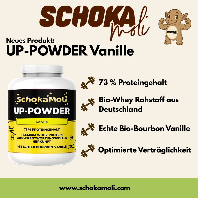 Neues Produkt: UP-POWDER Vanille